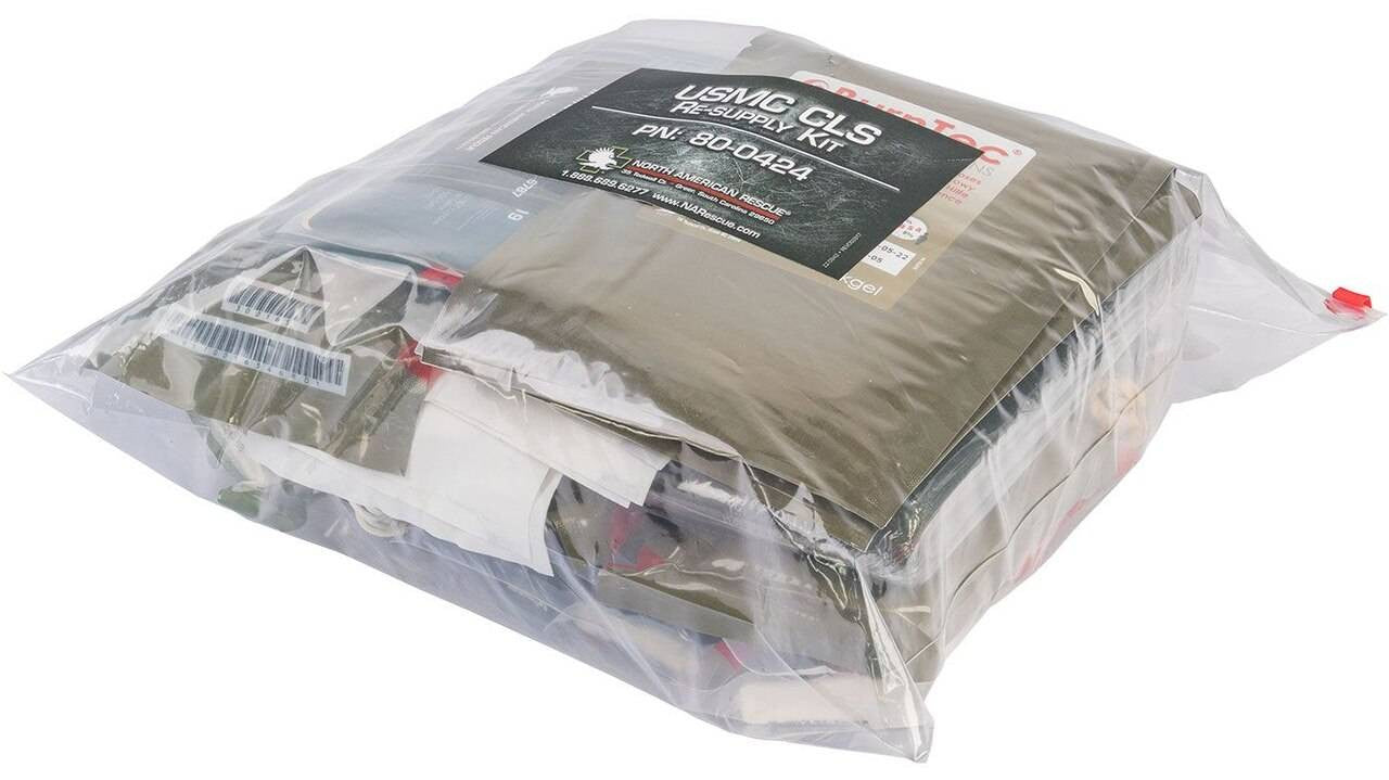  North American Rescue USMC Combat Lifesaver Resupply Kit