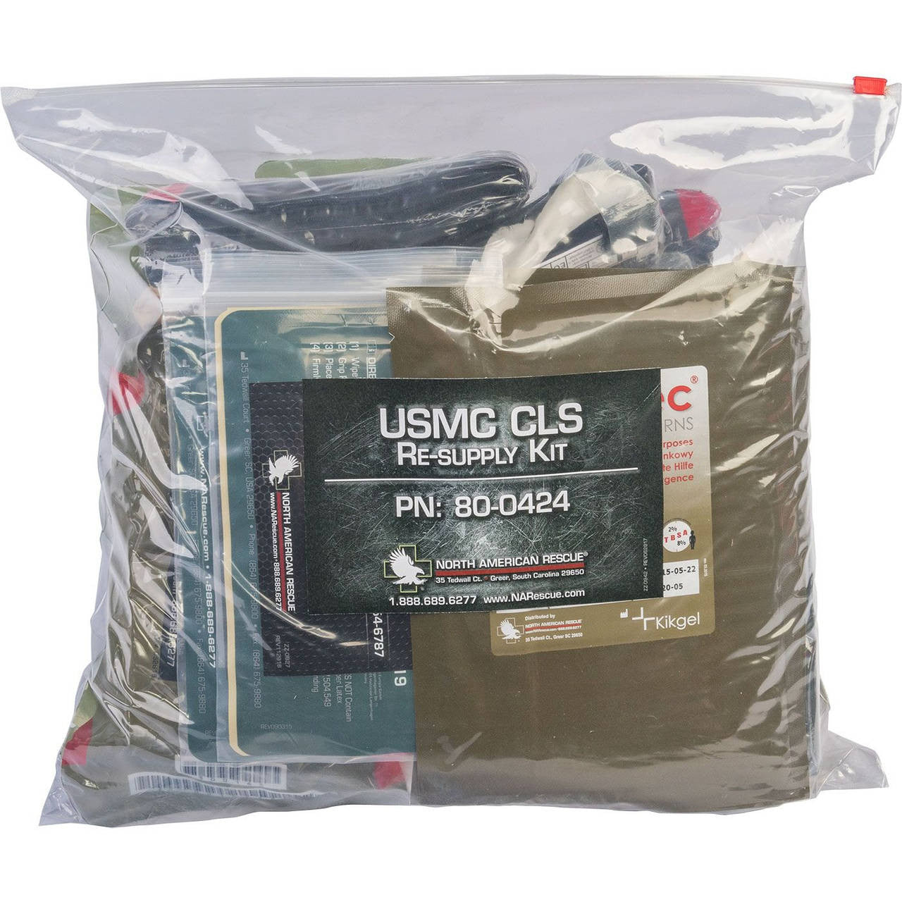  North American Rescue USMC Combat Lifesaver Resupply Kit