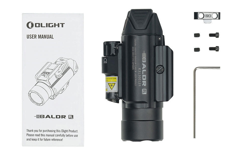  Olight Baldr RL Professional Red Laser Tactical Light
