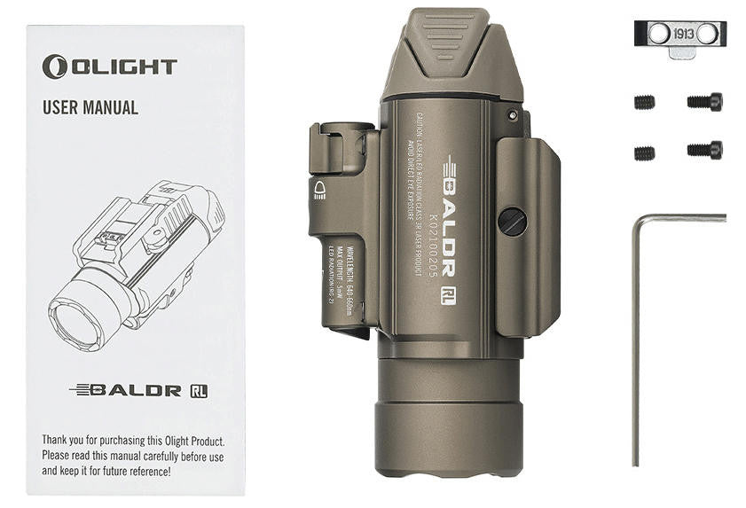  Olight Baldr RL Professional Red Laser Tactical Light