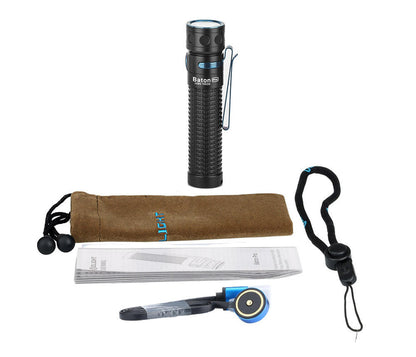  Olight Baton Pro 2000 Lumen Tactical Flashlight