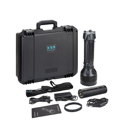  Olight X9R Marauder 25000 Lumen Tactical Flashlight