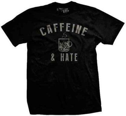  Ranger Up Bullets Caffeine And Hate Vintage Shirt