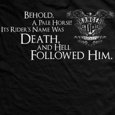  Ranger Up His Name Was Death T-Shirt