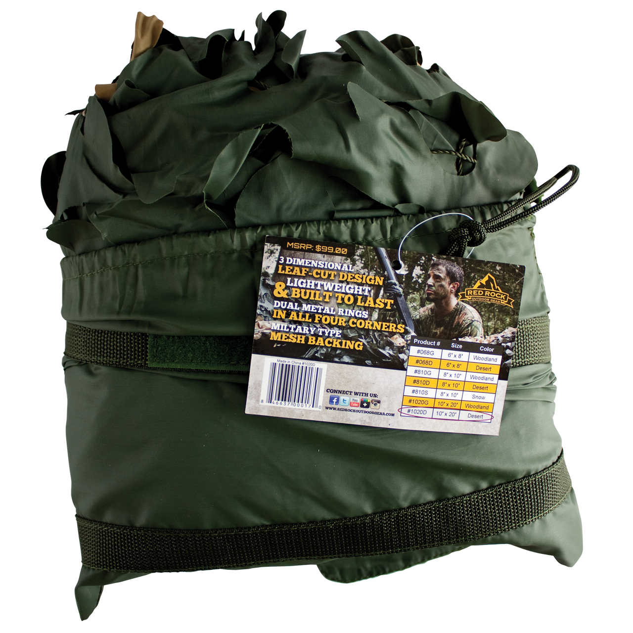  Red Rock Outdoor Gear Hunting Series Camo Netting