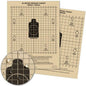  Rite In The Rain 25 Meter Zeroing Target 9125