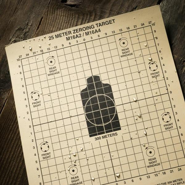  Rite In The Rain 25 Meter Zeroing Target 9125