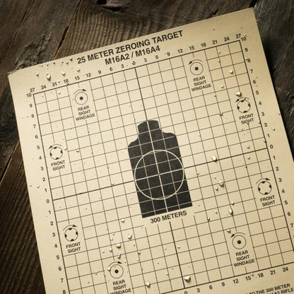  Rite In The Rain 25 Meter Zeroing Target 9125