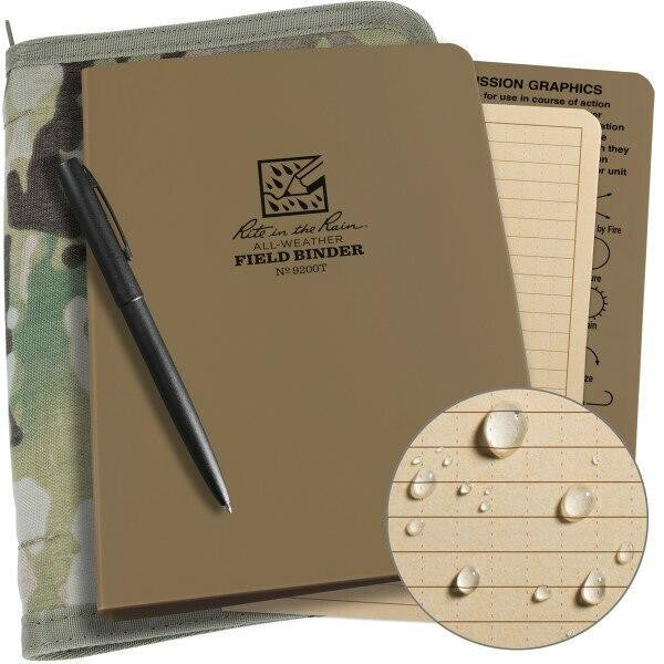  Rite In The Rain 9200M-KIT MultiCam Binder Field Kit