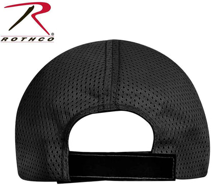  Rothco Black Mesh Back Thin Blue Line Flag Tactical Cap