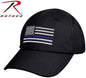  Rothco Black Mesh Back Thin Blue Line Flag Tactical Cap