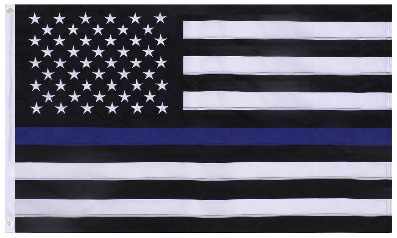  Rothco Deluxe Thin Blue Line Flag