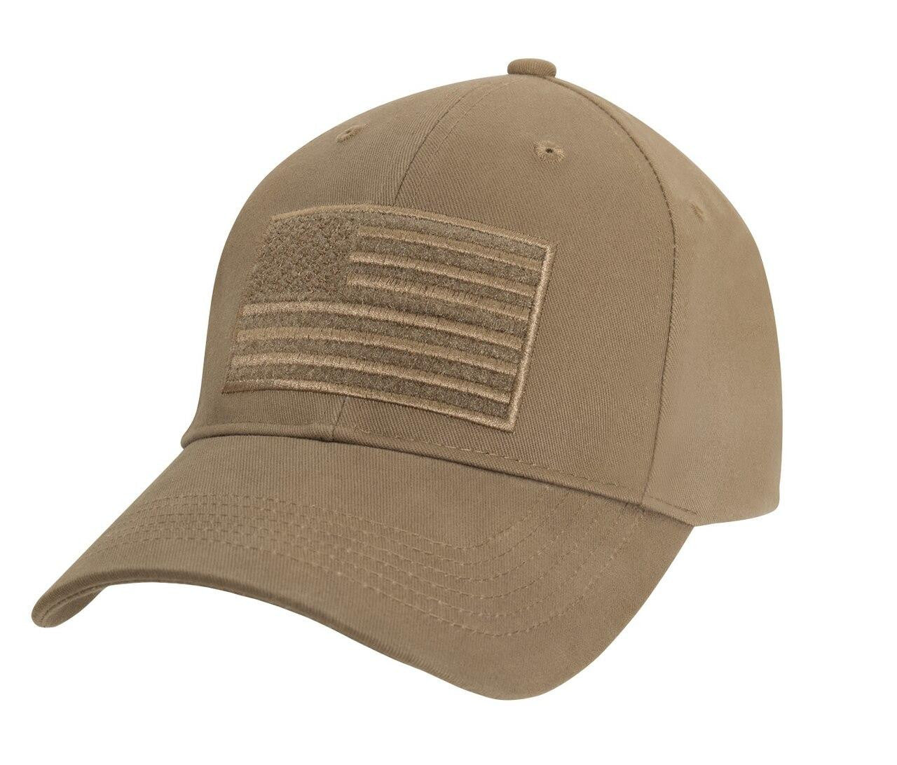  Rothco Hook & Loop U.S. Flag Low Profile Cap