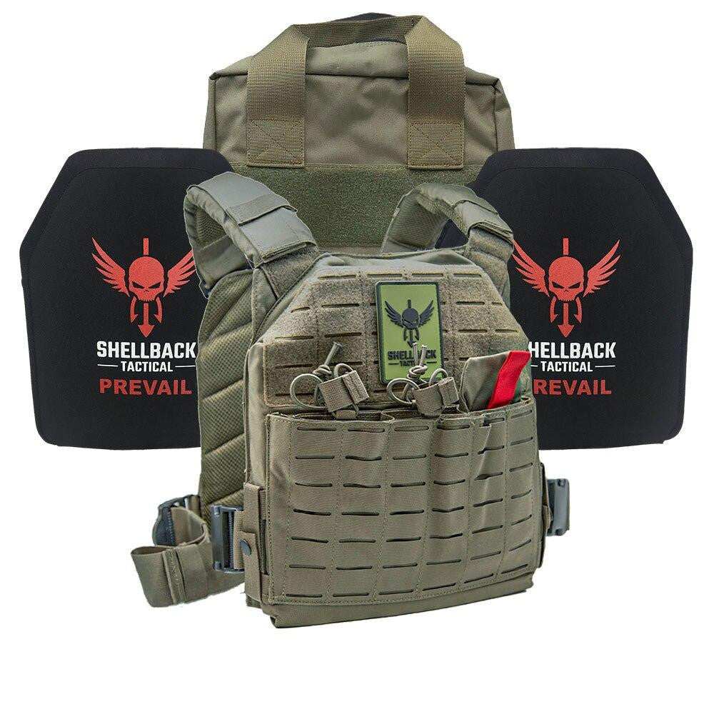  Shellback Tactical Defender 2.0 Active Shooter Kit With Level IV 1155 Plates