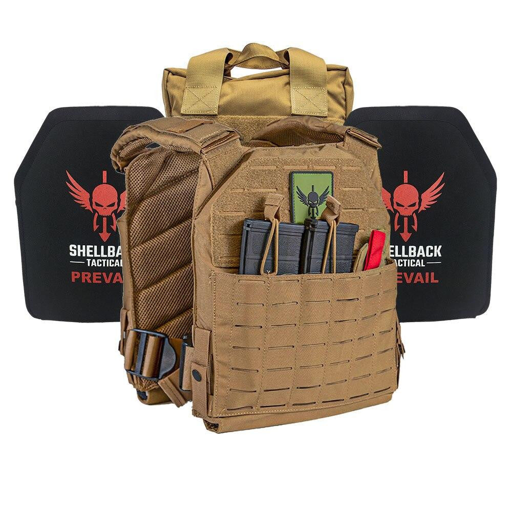  Shellback Tactical Defender 2.0 Active Shooter Kit With Level IV 1155 Plates