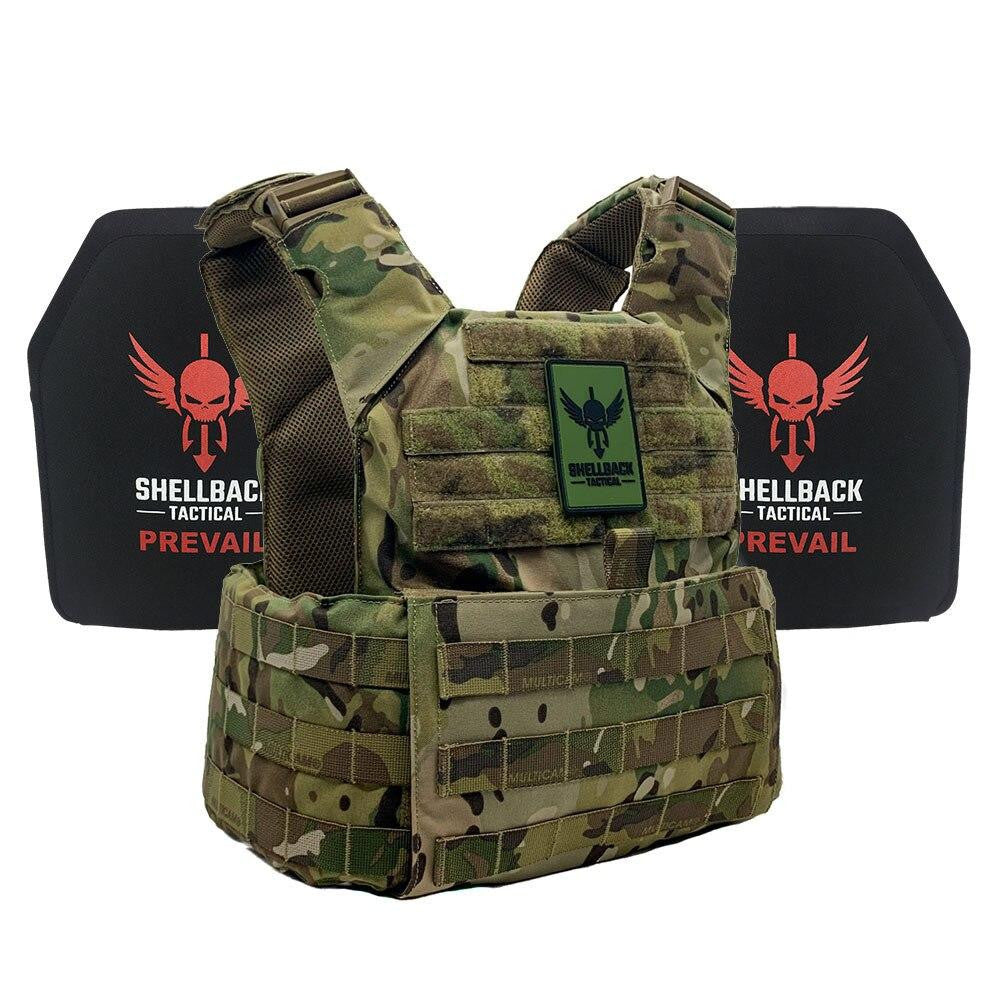 Shellback Tactical Skirmish Active Shooter Kit With Level IV 1155 Plates