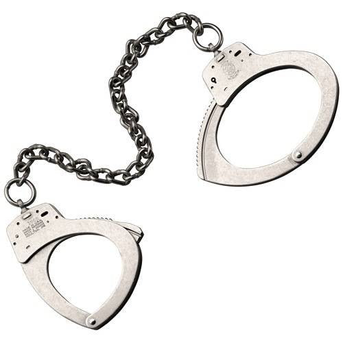  Smith & Wesson 1900 Nickel Leg Irons