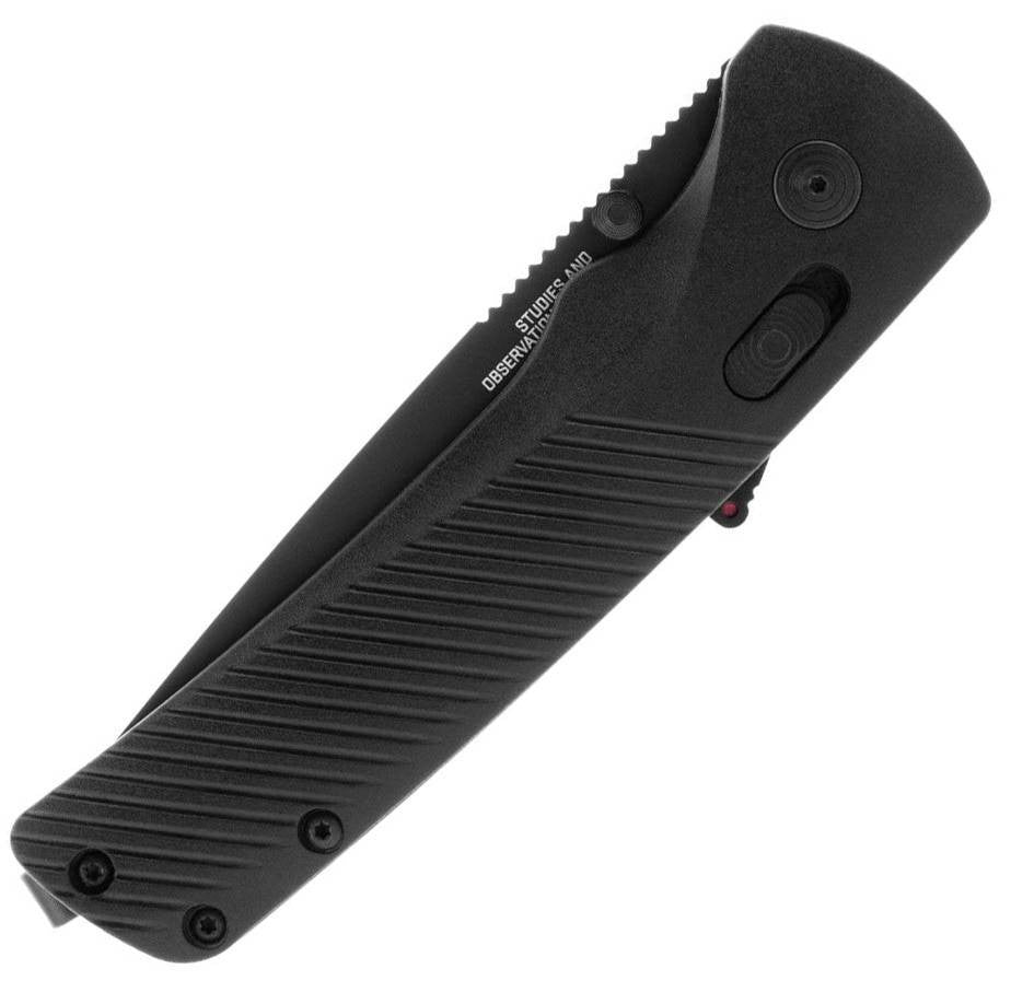  SOG Flash AT Blackout Serrated Folding Knife