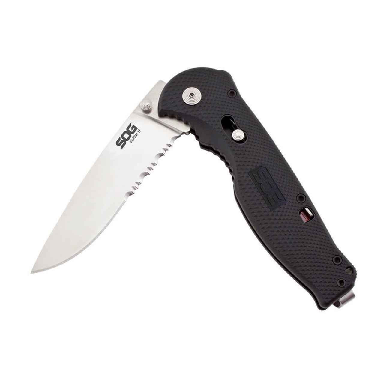  SOG Flash II Tanto Folding Knife Series