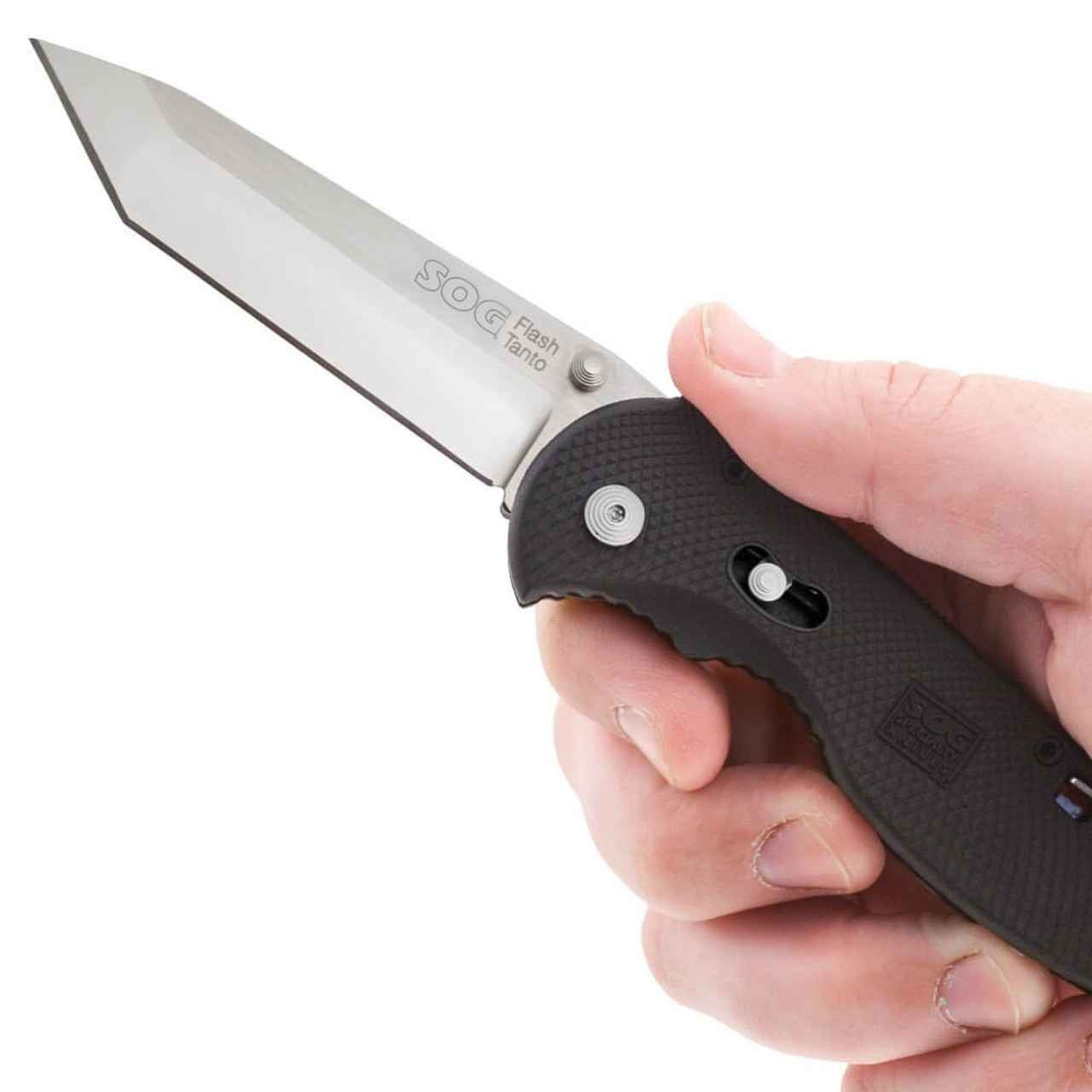  SOG Flash II Tanto Folding Knife Series