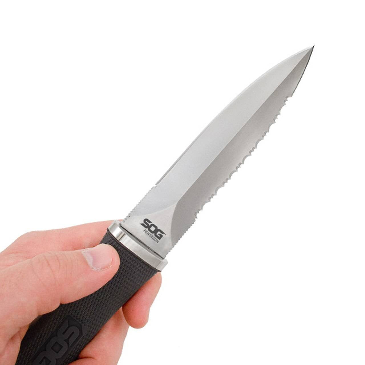  SOG Pentagon Fixed Blade Knife