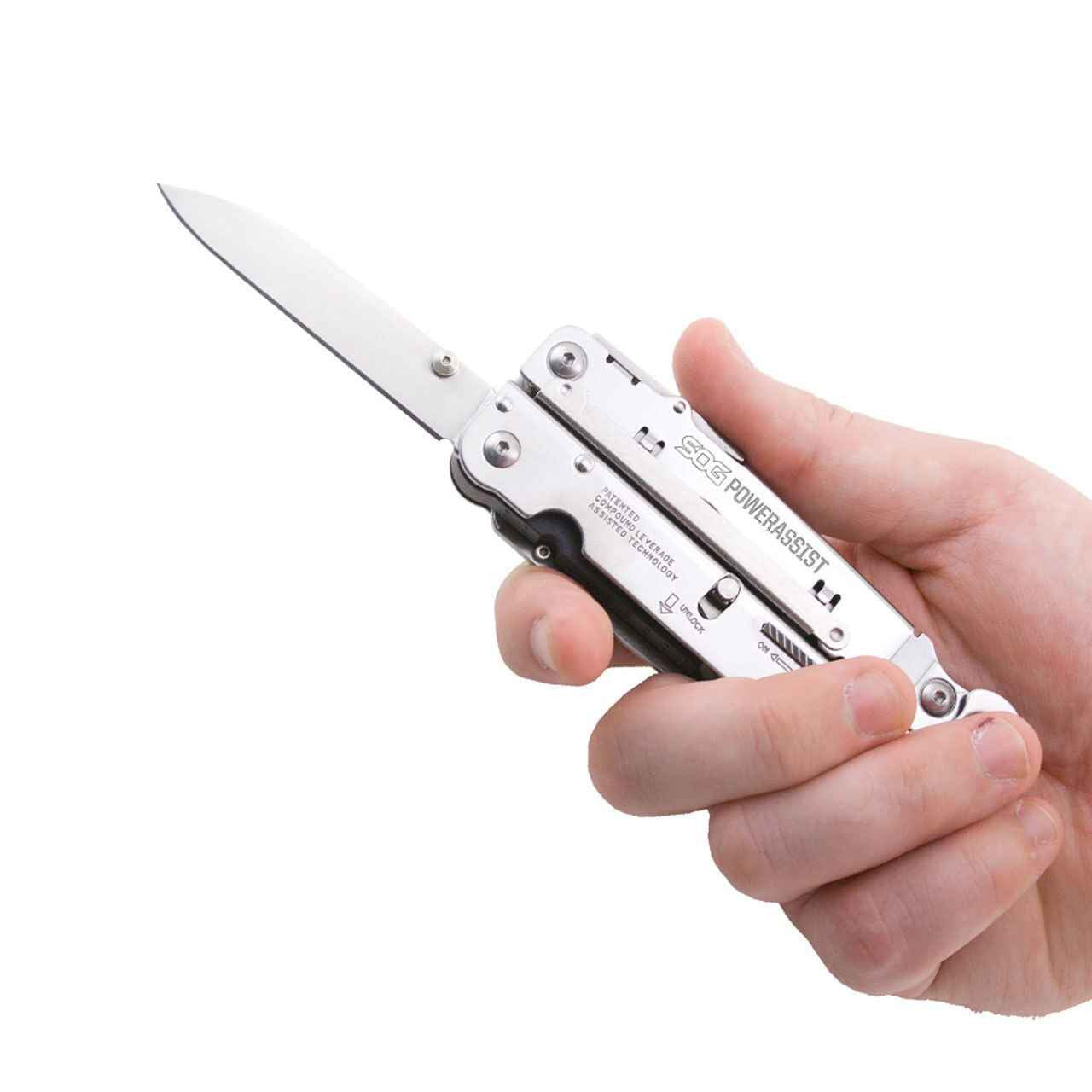  SOG PowerAssist Satin Multi-Tool