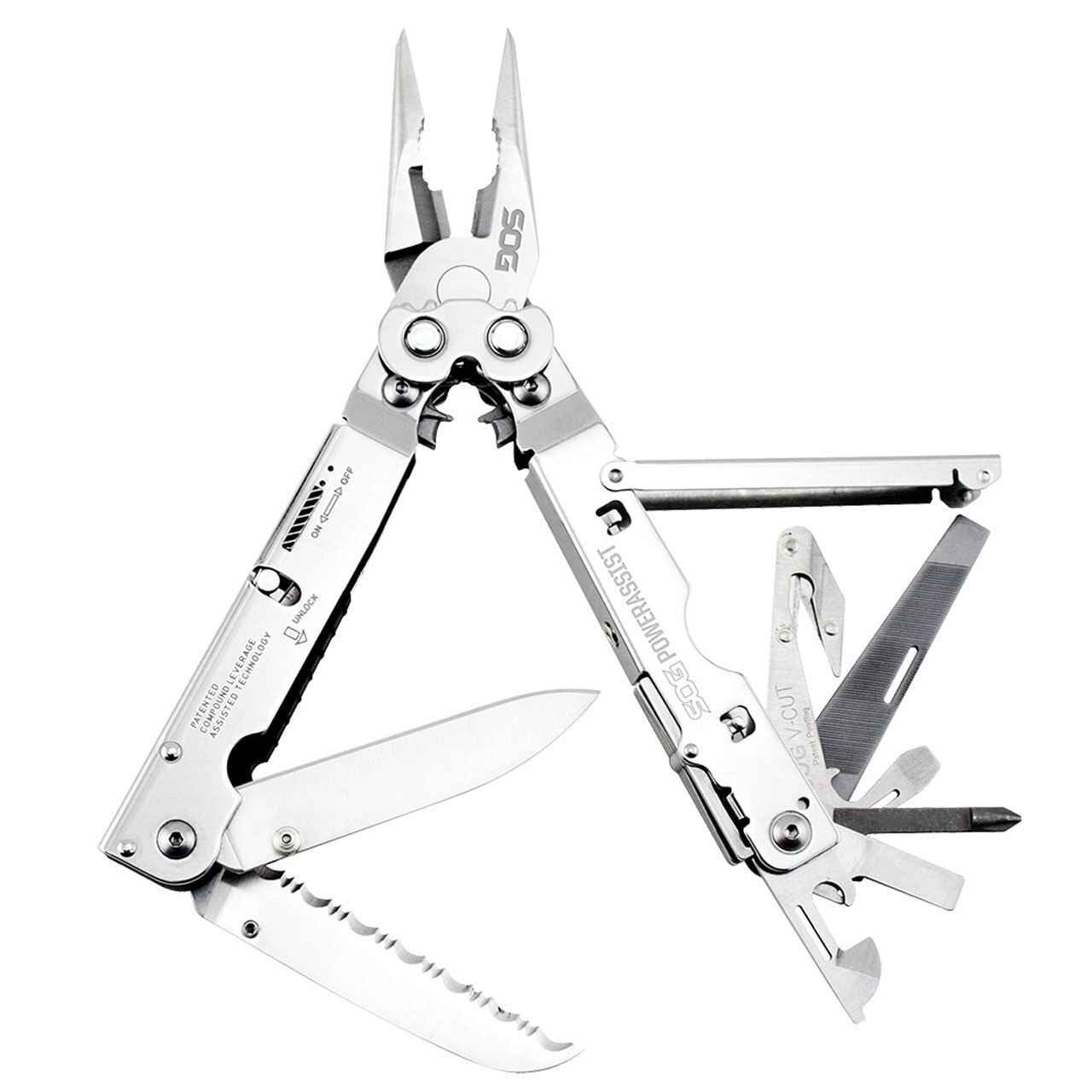  SOG PowerAssist Satin Multi-Tool