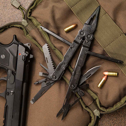  SOG PowerLock EOD Black Multi-Tool With Scissors