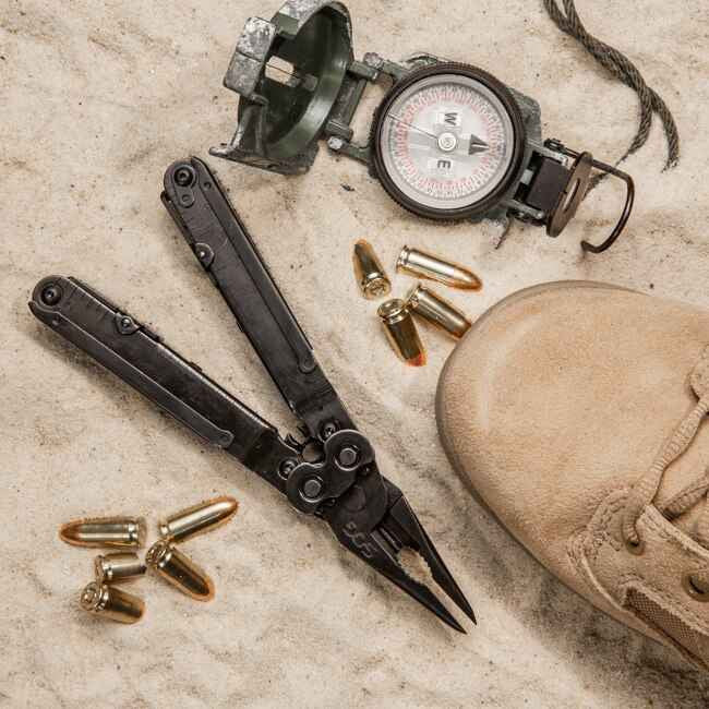  SOG PowerLock EOD Black Multi-Tool With Scissors