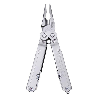  SOG PowerLock Satin With Scissors Multi-Tool
