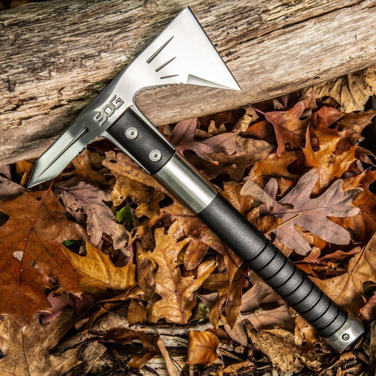 SOG Satin Finish Voodoo Hawk Mini - Overstock