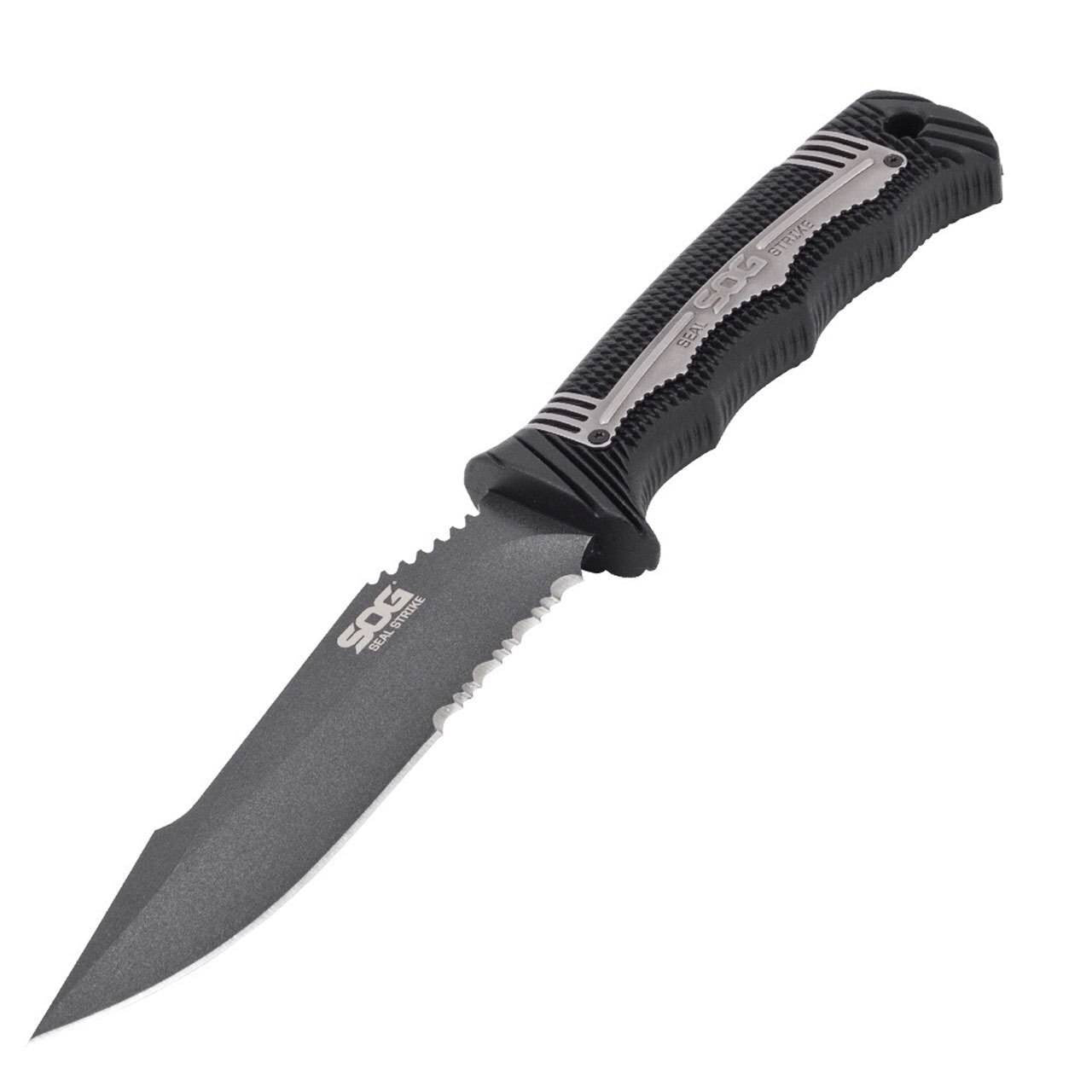  SOG SEAL Strike Powder Coat Fixed Blade Knife With Molded Sheath