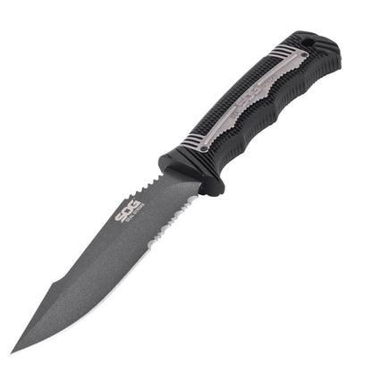  SOG SEAL Strike Powder Coat Fixed Blade Knife With Molded Sheath