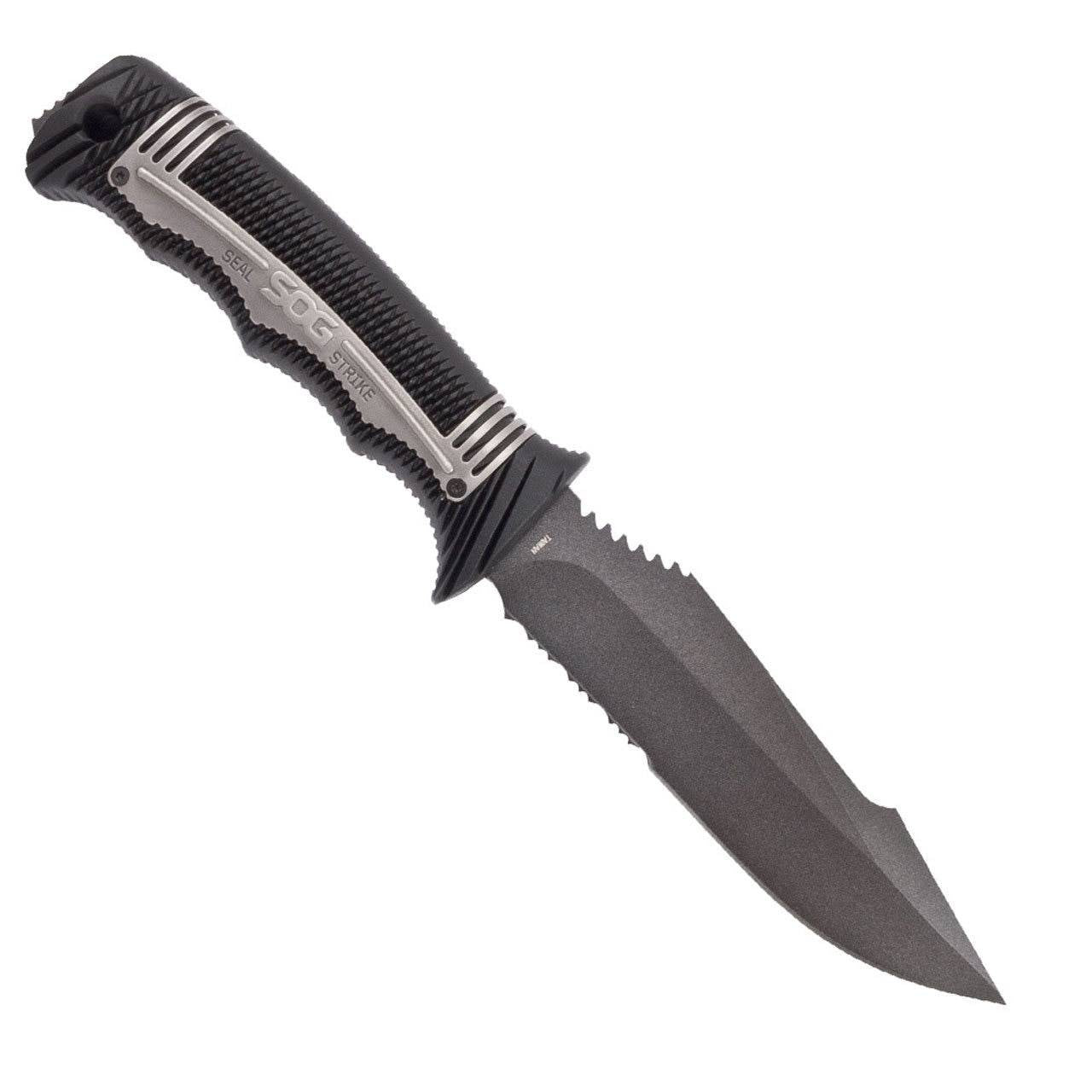  SOG SEAL Strike Powder Coat Fixed Blade Knife With Molded Sheath