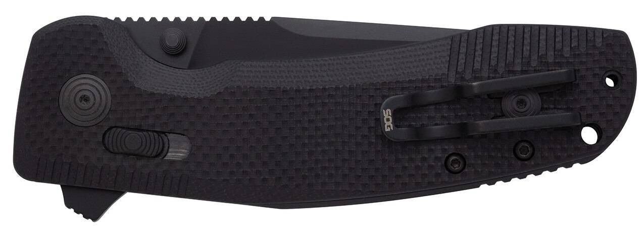  SOG SOG-TAC XR Blackout Folding Knife