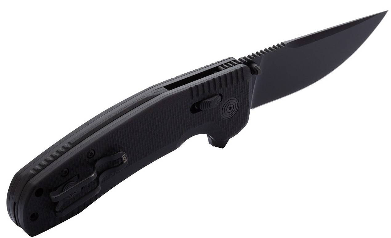  SOG SOG-TAC XR Blackout Folding Knife