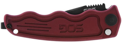  SOG-TAC California Special Auto Knife - Battleship Red