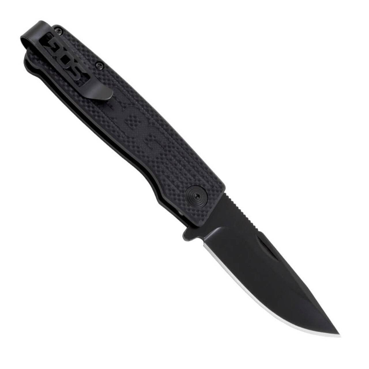  SOG Terminus Black Folding Knife