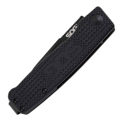 SOG Terminus Black Folding Knife