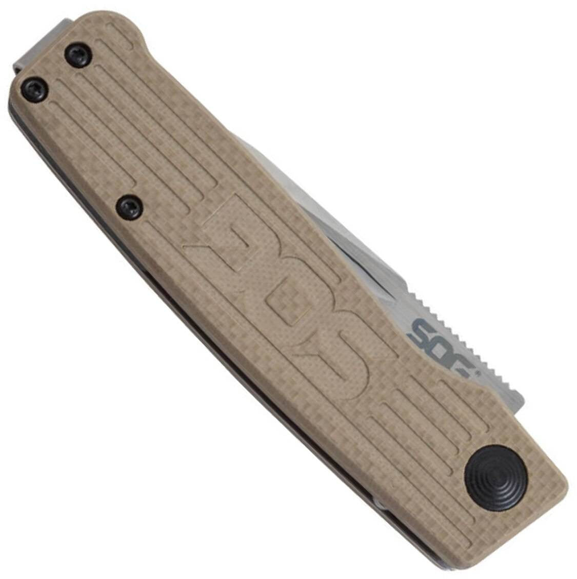  SOG Terminus Satin Folding Knife