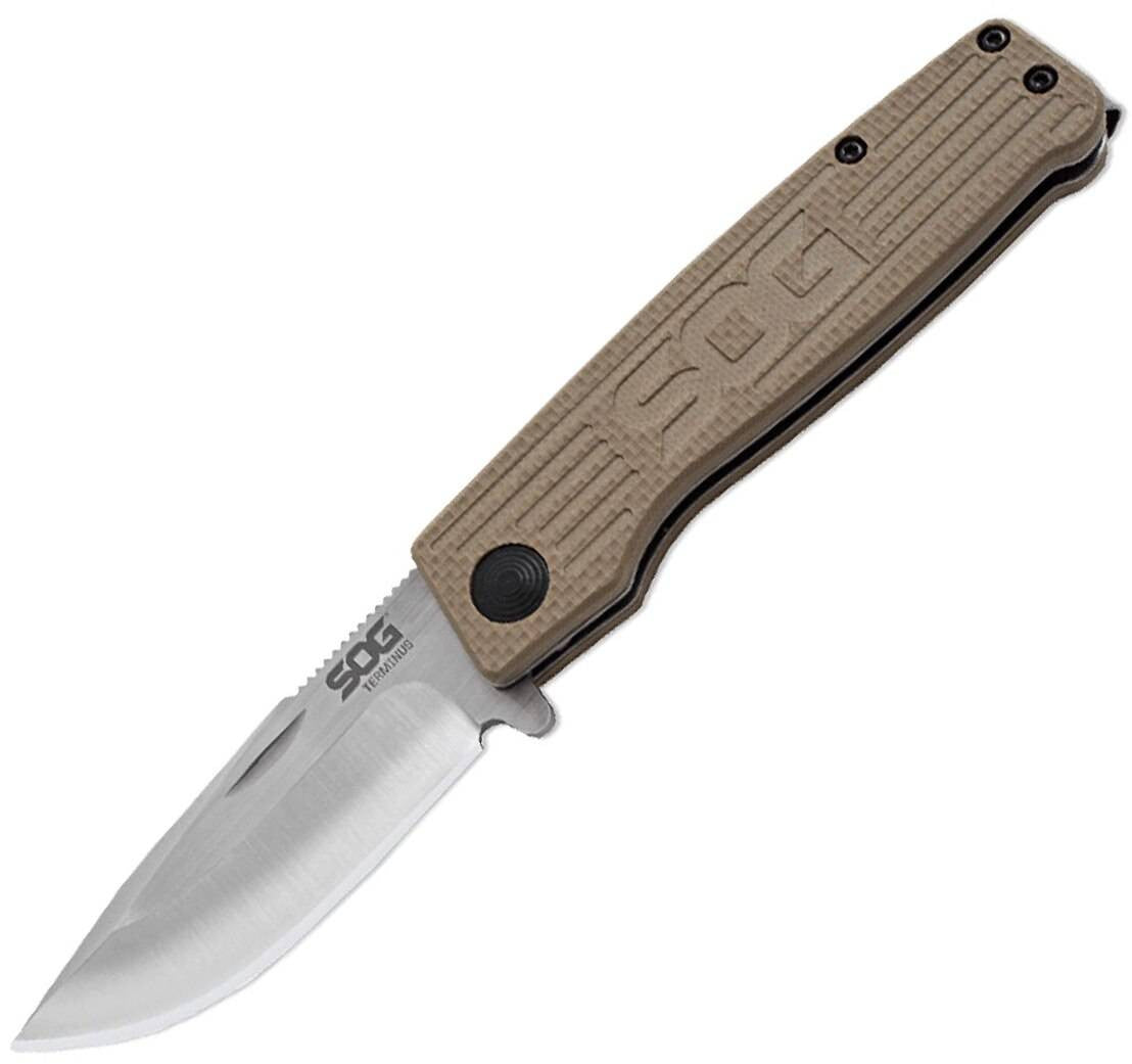  SOG Terminus Satin Folding Knife