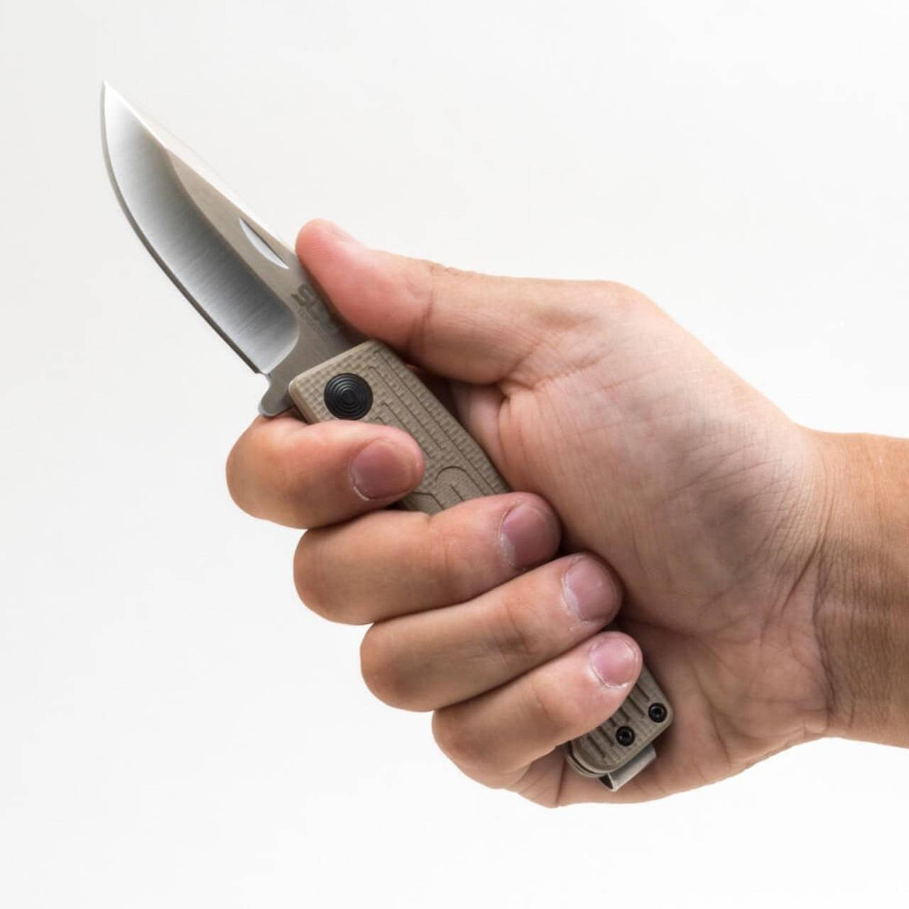  SOG Terminus Satin Folding Knife