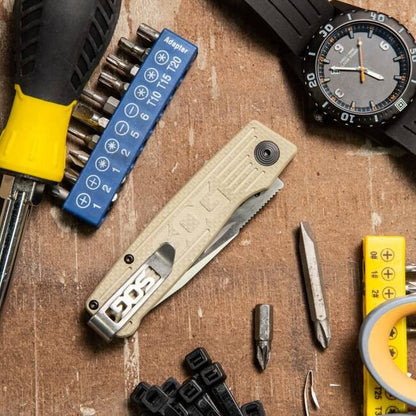  SOG Terminus Satin Folding Knife