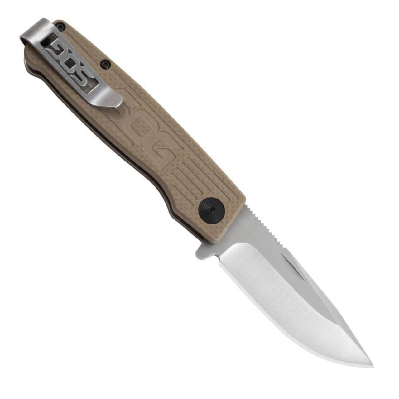 SOG Terminus Satin Folding Knife