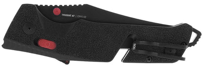  SOG Trident AT Black & Red Folding Knife