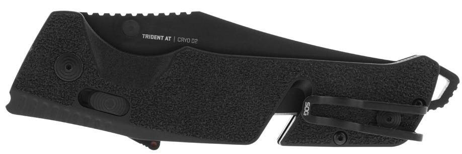  SOG Trident AT Blackout Folding Knife