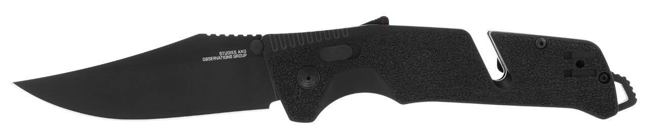  SOG Trident AT Blackout Folding Knife