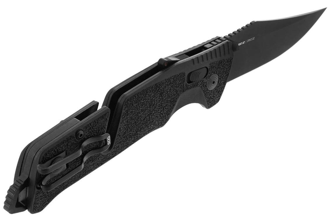  SOG Trident AT Blackout Folding Knife