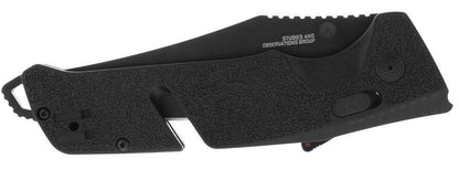  SOG Trident AT Blackout Folding Knife