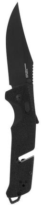  SOG Trident AT Blackout Folding Knife - Peg Box